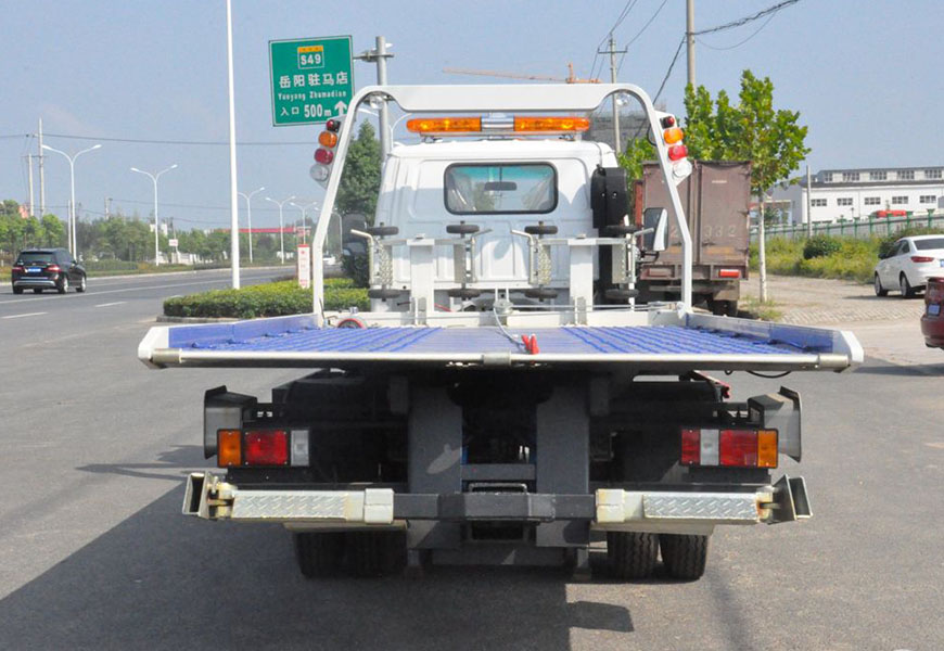 慶鈴五十鈴一拖二清障車后方位圖