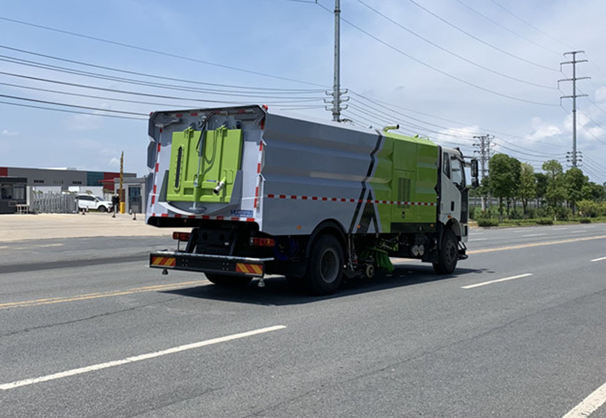 一汽解放J6洗掃車16方展示圖