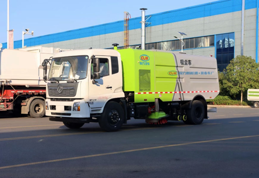 國六東風(fēng)天錦干掃車吸塵車