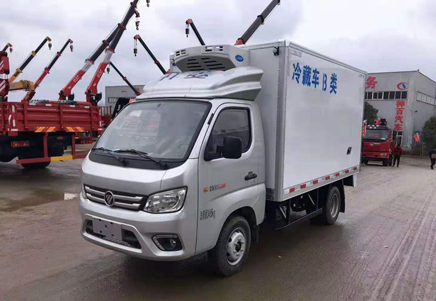 福田祥菱后雙輪冷藏車 國(guó)六